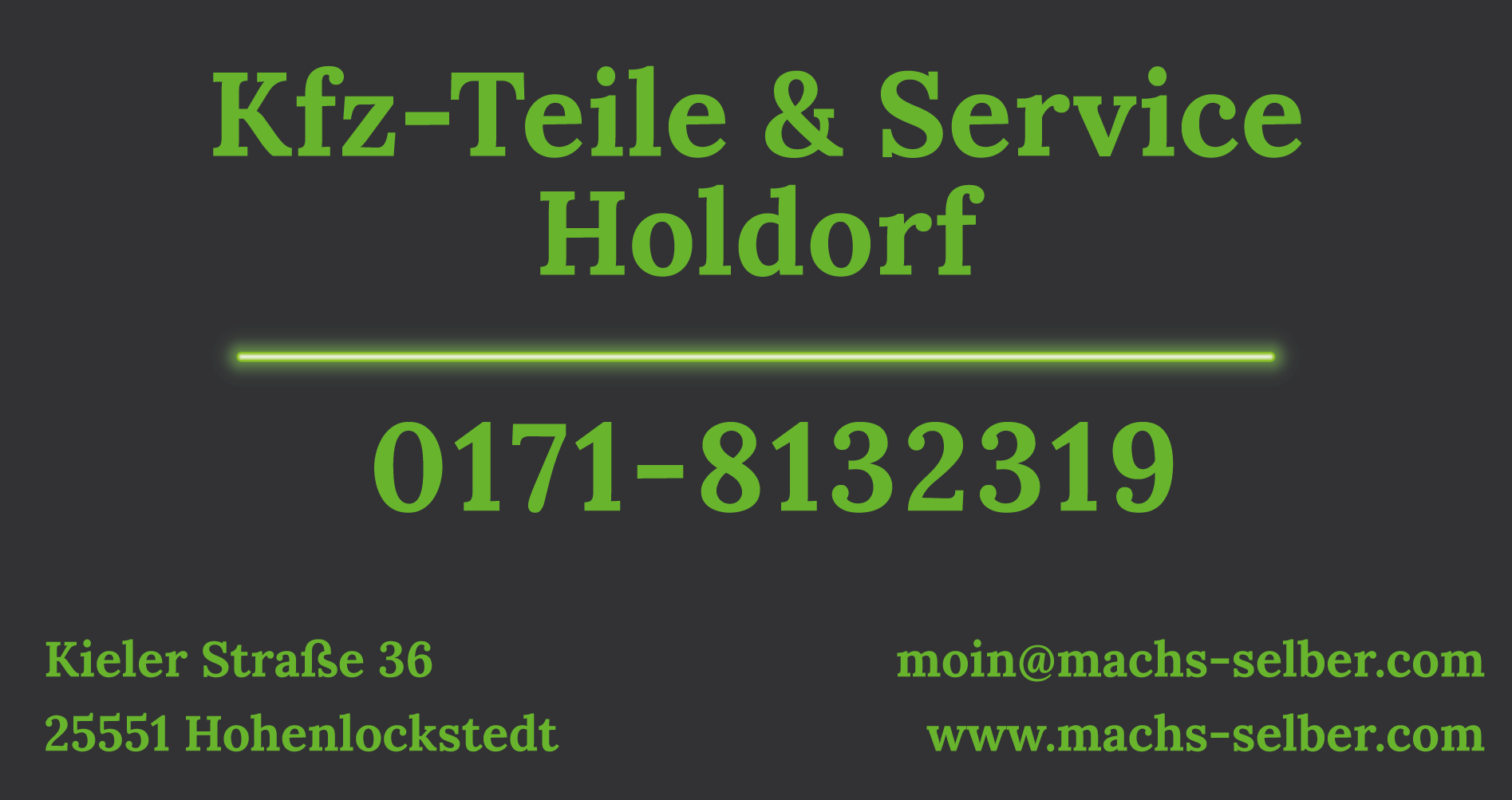 Kontakt oder Logo